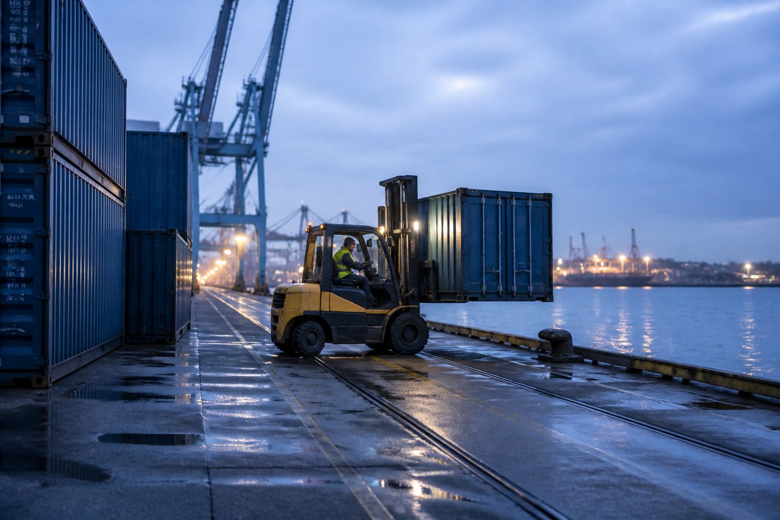 Harbor dock operations